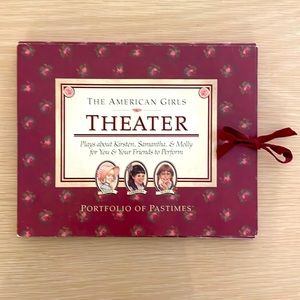 Original Vintage American Girl Doll Theater Scripts “Portfolio of Pastimes”